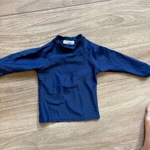 Kids Navy Blue Rashguard
